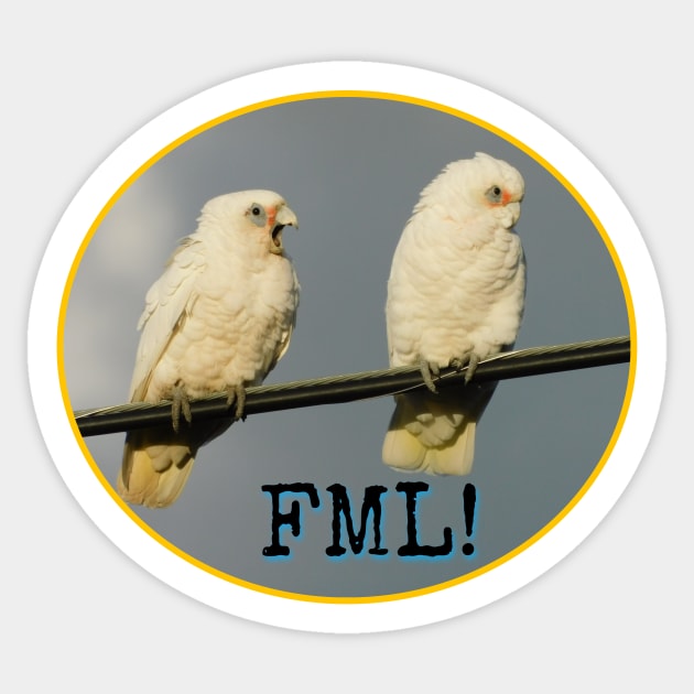 FML! Sticker by Jane Izzy Designs